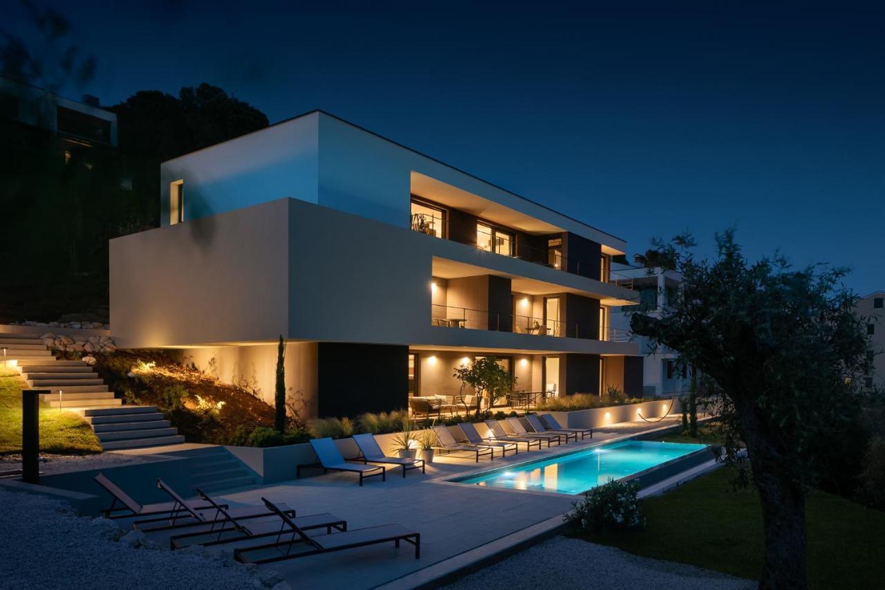 Oltremare Apartments With Pool Rabac Exterior foto