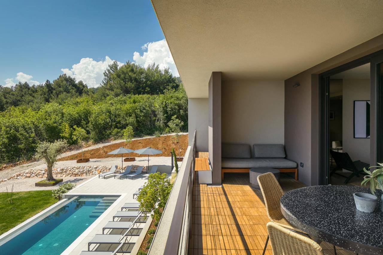 Oltremare Apartments With Pool Rabac Exterior foto